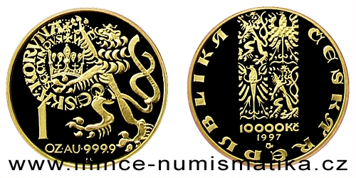 10000 Kč - Pražský groš