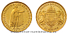 Zlatá 20 koruna FJI RU 1911 K.B. (nejmenší náklad z K.B.)