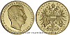 2020 - Zlatá replika 20 koruny Karla I. 1918
