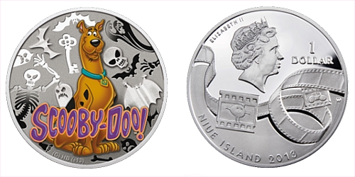 2013 - 1 $ Niue Island - Scooby-Doo Ag