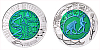 2014 - 25 € Rakousko - Evoluce/DNA (bimetalová mince)