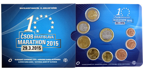 Sada oběžných mincí SR 2015 - 