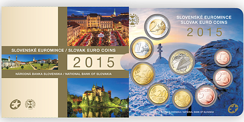 Sada oběžných mincí SR 2015 - 