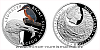 Stříbrná mince 1 NZD Ohrožená příroda - Ledňáček říční