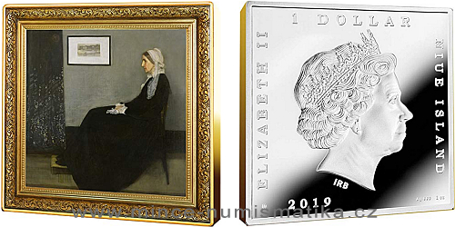 2019 - 1 NZD James McNeill - Whistler's Mother