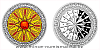 Stříbrná medaile Mandala - Přátelství
