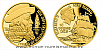 Zlatá čtvrtuncová mince Na vlnách - Fernão de Magalhães