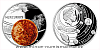 Stříbrná mince Sluneční soustava - Merkur