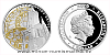 Stříbrná mince Staroměstský orloj