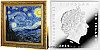 2020 - 1 NZD Vincent Van Gogh - Starry Night / Hvězdná noc