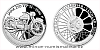Stříbrná mince Na kolech - Motocykl JAWA 250 typ 11