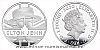 2020 - 1 £ - Stříbrná mince 1/2 Oz Elton John