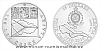 Stříbrná desetiuncová mince Česká vlajka