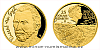 Zlatá půluncová mince Vincent van Gogh