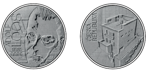 Zlatá půluncová medaile Adolf Loos