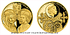 Zlatá dvouuncová mince Sv. Ludmila a sv. Václav