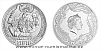 Stříbrná mince Bohyně světa - Kálí
