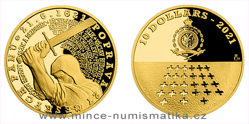 Zlatá mince Staroměstská exekuce - Čeští pánové