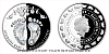 Stříbrná mince Crystal Coin - Narození dítěte 2021