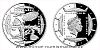 Stříbrná mince Polárníci - Dobytí severního pólu