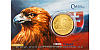 Zlatá uncová investiční mince Orel 2021 číslovaný obal