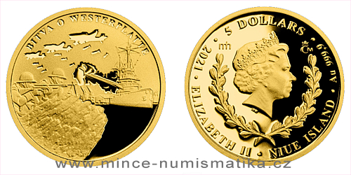 Zlatá mince Válečný rok 1939 - Bitva o Westerplatte
