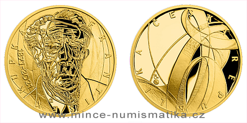 Zlatá půluncová medaile František Kupka