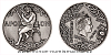 Stříbrná mince Bohové světa - Apollón