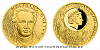 Zlatá půluncová mince Johann Wolfgang Goethe