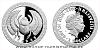 Stříbrná mince Bájní tvorové - Skarabeus