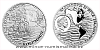 Stříbrná mince Objevení Ameriky - Kryštof Kolumbus