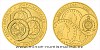 Zlatá desetiuncová investiční mince Tolar - Česká republika 2022