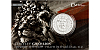 Stříbrná dvouuncová investiční mince Český lev 2022 číslovaný obal