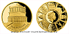 Zlatá 1/10 Oz mince Sedm divů starověkého světa - Mauzoleum v Halikarnassu