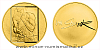Zlatá dvouuncová medaile Jan Saudek - Life 2022 reverse proof