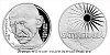 Stříbrná medaile Kult osobnosti - Mahátma Gándhí