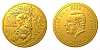 Zlatá dvouuncová investiční mince Český lev 2024