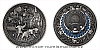 Stříbrná mince Staré řecké báje a pověsti - Iásón a Médeia vysoký reliéf