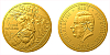 Zlatá pětiuncová investiční mince Český lev 2024