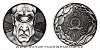 Stříbrná mince Mytologické postavy - Kyklop