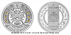 Stříbrná mince Crystal Coin - Rok draka