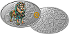 Stříbrná medaile Znamení zvěrokruhu - Lev