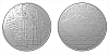 Stříbrná půlkilová medaile Statutární město Přerov