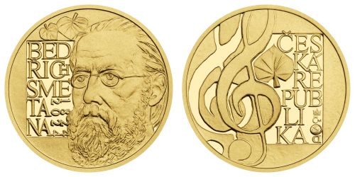 2024 - Zlatý dukát Bedřich Smetana Proof